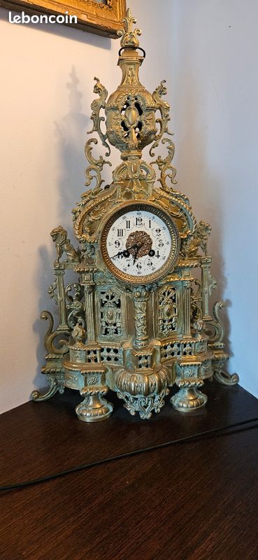 VENDU Horloge et Chandeliers en bronze (image 19)