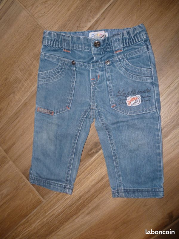 Pantalon - jeans 12 mois, garçon, LCDP (image 1)