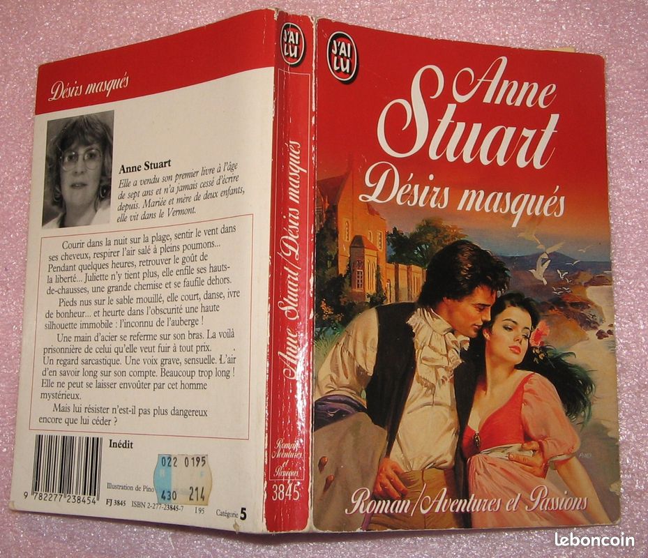 1774 Désirs masqués de Anne Stuart J’ai lu (image 1)
