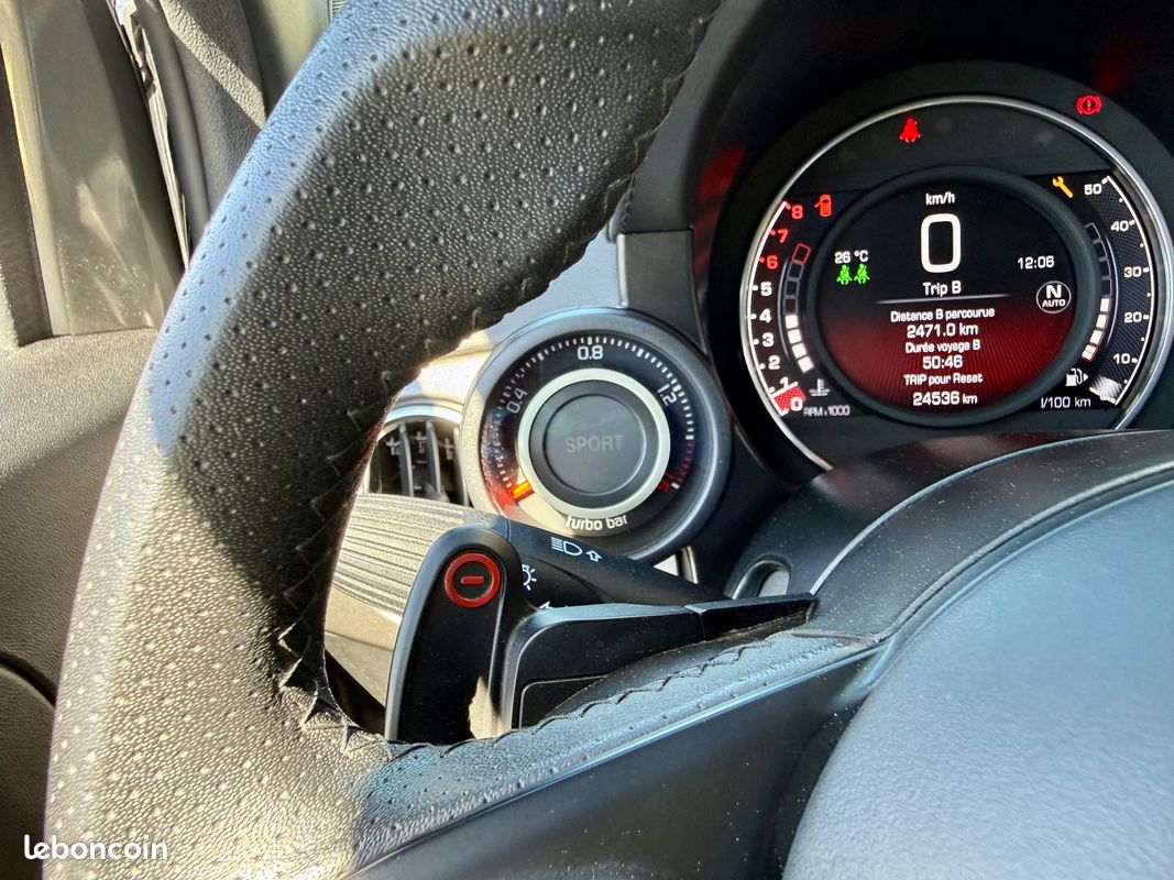 Abarth 500 595 1.4l t 200ch turismo bva - tva récupérable - stage 1 (image 7)
