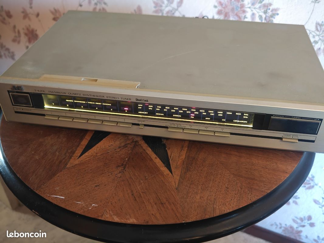Tuner vintage JVC T-K20L,Tuner ( FM,LW,MW) - Photo, audio & vidéo