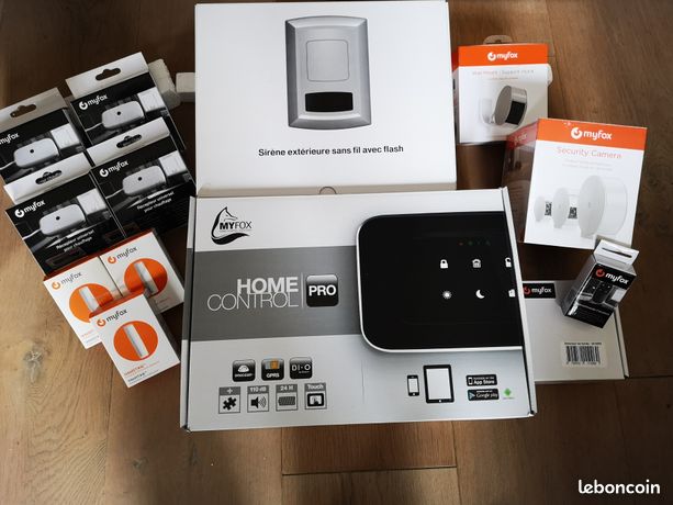 Domotique Myfox HC PRO et ses périphériques, l'ensemble neuf