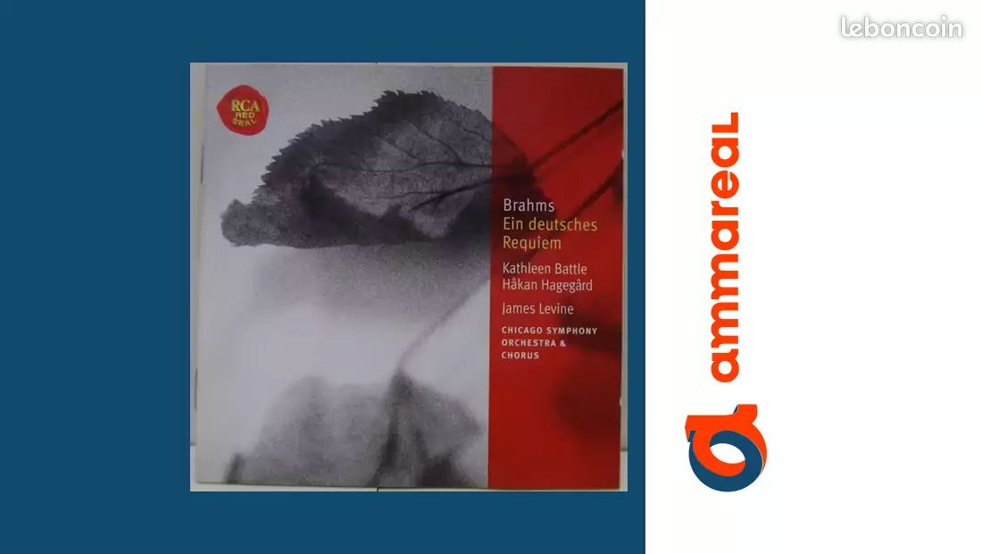 Ein Deutsches Requiem - James Levine (2), Johannes Brahms, Chicago Symphony Chorus, Kathleen Batt... (image 1)