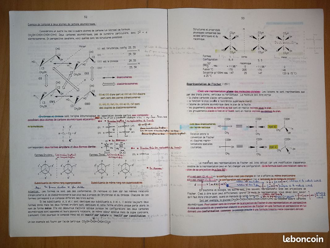 CNAM 1988 Chimie générale dans ses rapports avec l'industrie Cours A2 Chimie organique T1 (image 6)