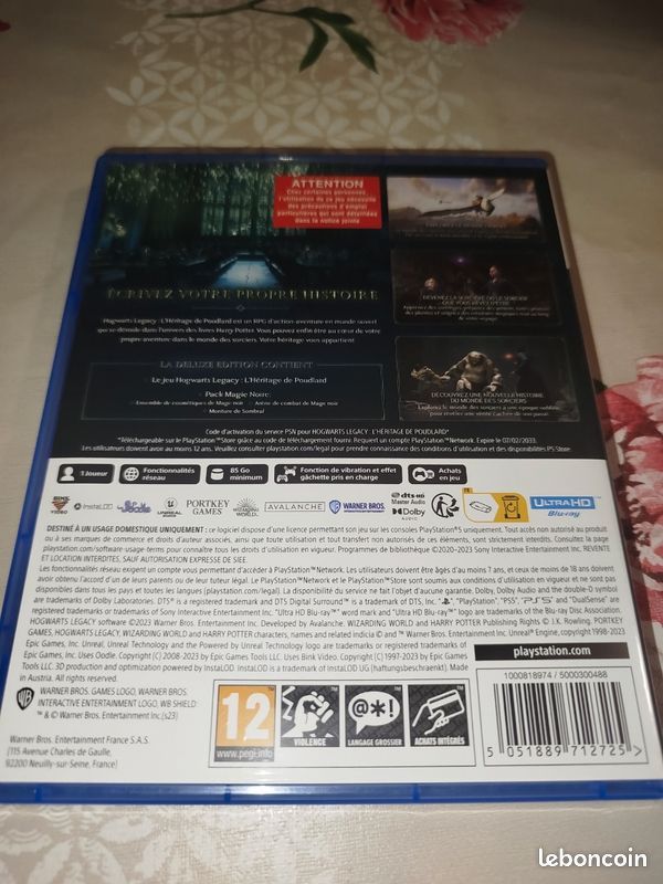 Jeu Hogwarts Legacy Deluxe Edition PS5 (image 3)
