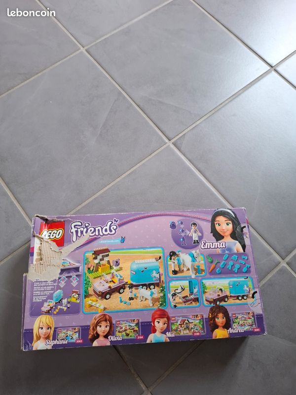 Lego Friends n°3186 la remorque (image 4)