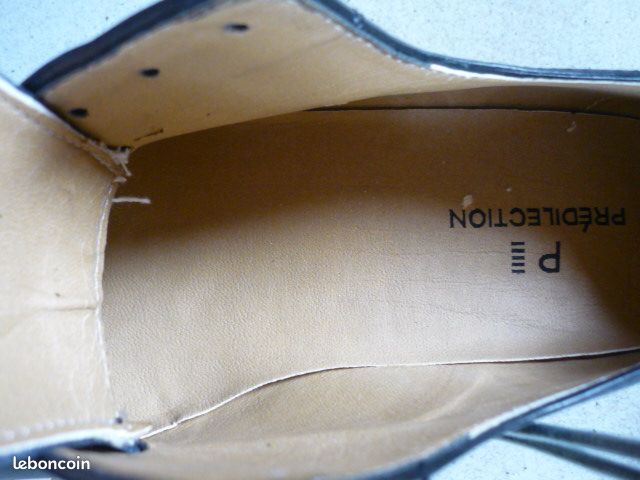 Derbies tout cuir noir neufs pointure 39 (image 6)