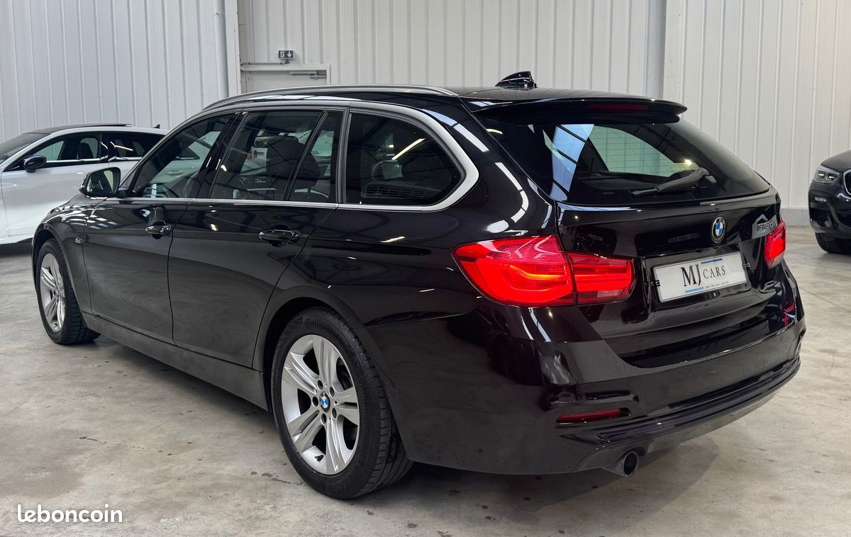 Bmw Série 3 Touring (F31) LCI 316d 116ch Sport Line BVA8 / HUD / Hayon Élec / Caméra / Suivi Complet (image 7)