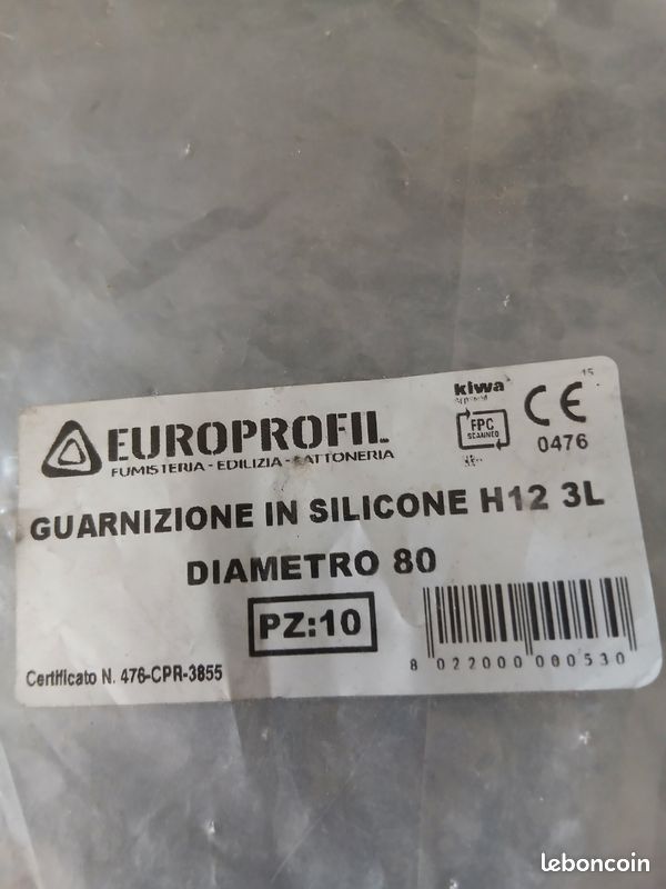 Join silicones diamètres 80 (image 2)