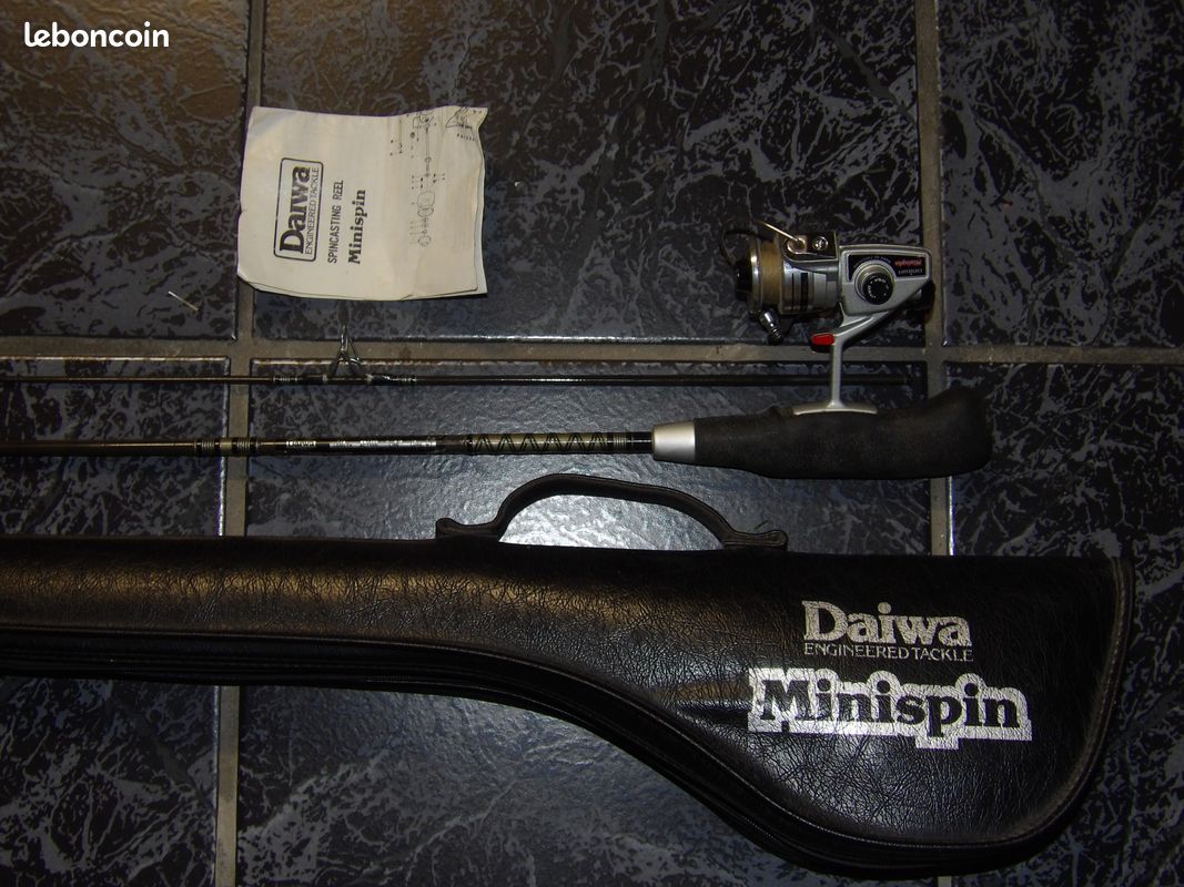 Pack Canne à Pêche DAIWA Crossfire JB 4X 2,44m 123g + Moulinet DAIWA 2500 Tresse Item 13186366