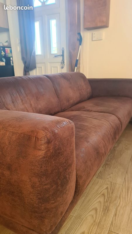 Vends canapé et fauteuil ensemble ou independement (image 3)