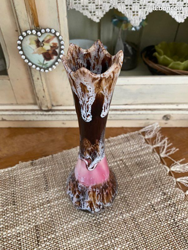 Vase grès flammé vintage (image 3)
