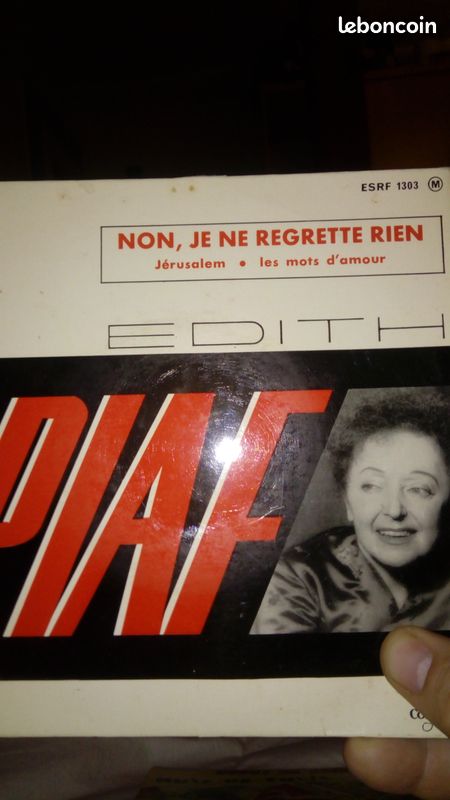 45t vinyle original ÉDITH PIAF non, je ne regrette (image 1)