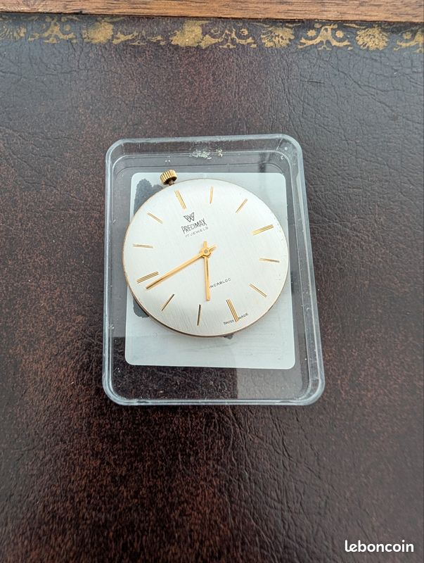 Montre à Gousset Pendentif Borea 17 Rubis - N°3 - À Réviser Ou Pour Pièces - Occasion Vendu En L'état