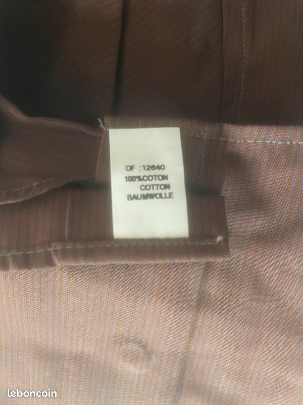 Chemise Homme Pierre Clarence taille 42 (image 7)