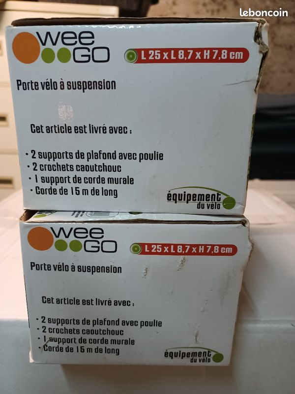 Porte velo à suspension (image 3)