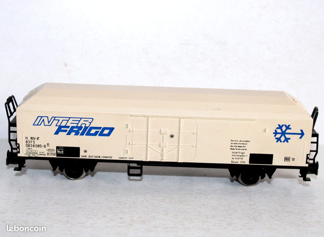 FRATESCHI 2048 HO WAGON TREMIE RFFSA SANS BOITE - Boutique Loisir et Collection