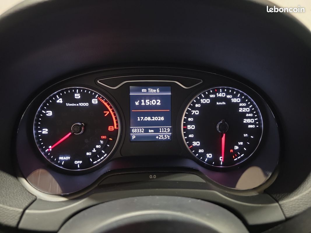 AUDI A3 SPORTBACK S-LINE S-TRONIC 1.5 TFSI 150cv Sièges chauffants Toit ouvrant garantie 12 mois (image 12)