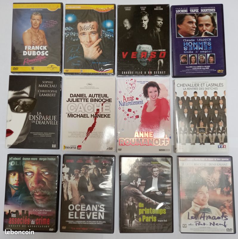 Lot de 12 DVD (image 1)