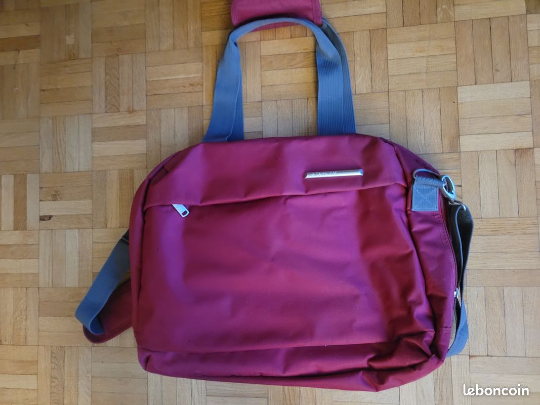 Sacoche / Cartable SACOLINE - rouge bordeaux (image 1)