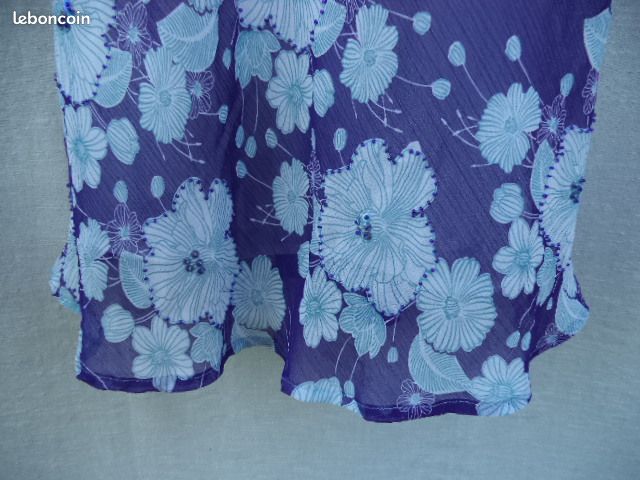 Robe bleue (image 3)