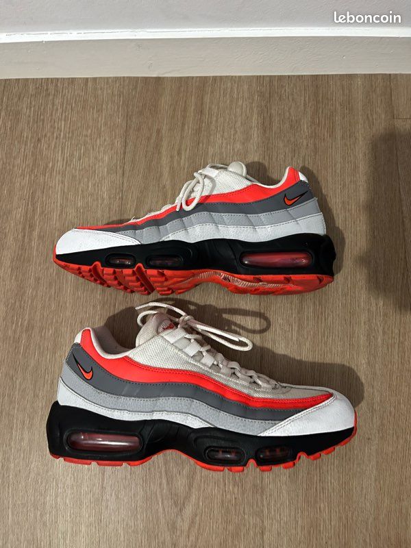 Nike air Max 95 homme - taille 43 - Néon / Hot Coral (image 1)