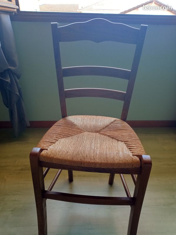 Chaises assises paille (image 1)