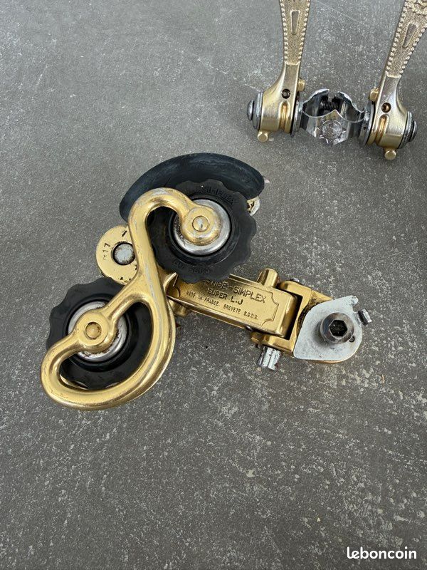 Groupe Simplex Vintage - Dérailleurs LJ1000, Super LJ, Manettes - Pour Vélo Course