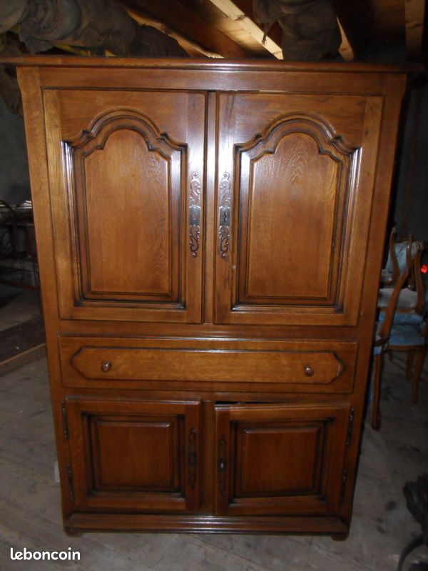 Meuble tele chêne (image 2)