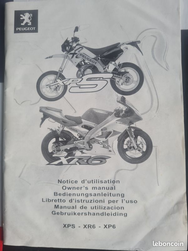 Peugeot 50 xps manuel d atelier et d utilisation (image 1)