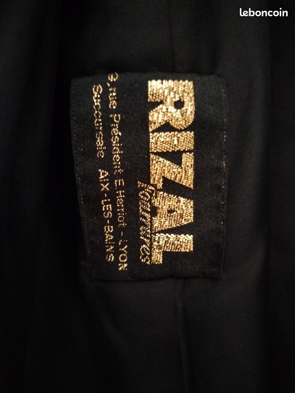 Manteau fourrure vintage Rizal (image 3)