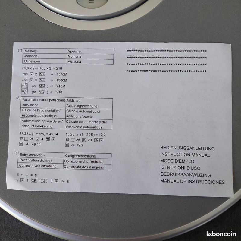 Calculatrice solaire et tapis de souris (image 6)