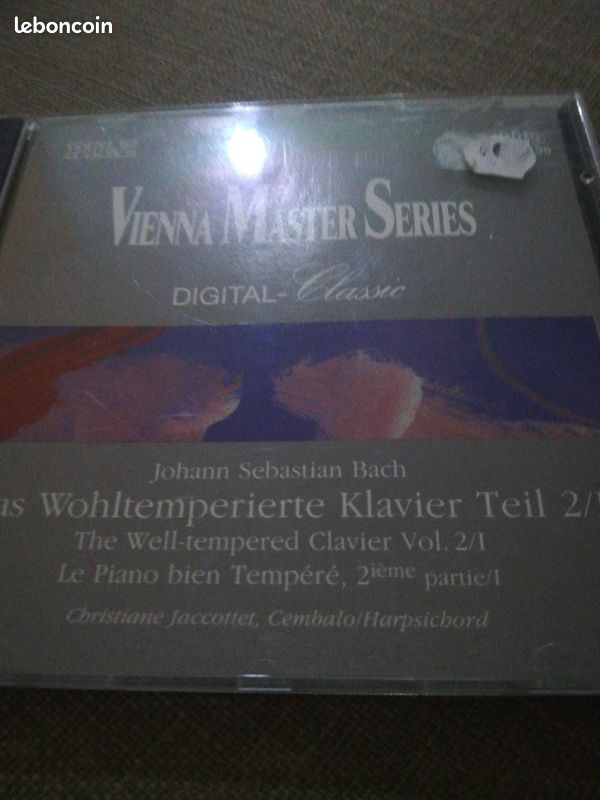 Vienna Master Series - Das Wohltemperierte Klavier Teil 2/1
(CD) (image 1)
