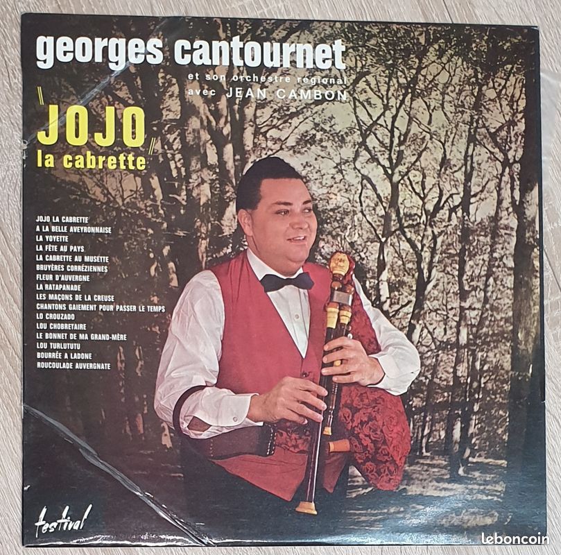 Vinyle Georges Cantournet avec son orchestre (image 1)