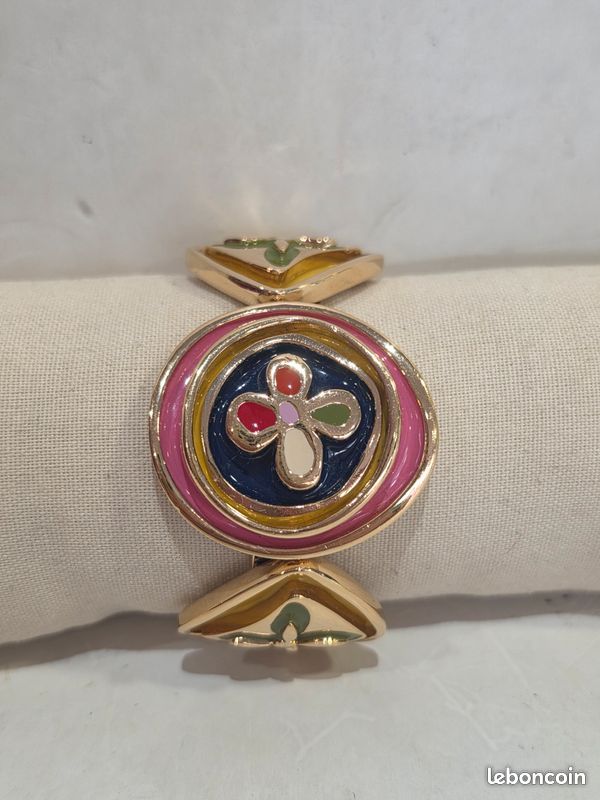 Bracelet Louis Vuitton plaqué or (image 1)