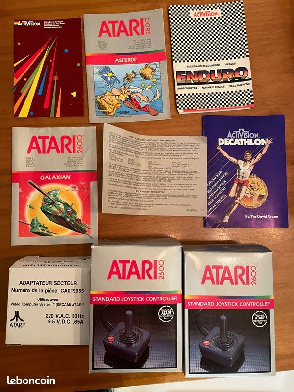 1st edition - Complet en boite (sans notice) HERO pour ATARI 2600 SECAM H.E.R.O