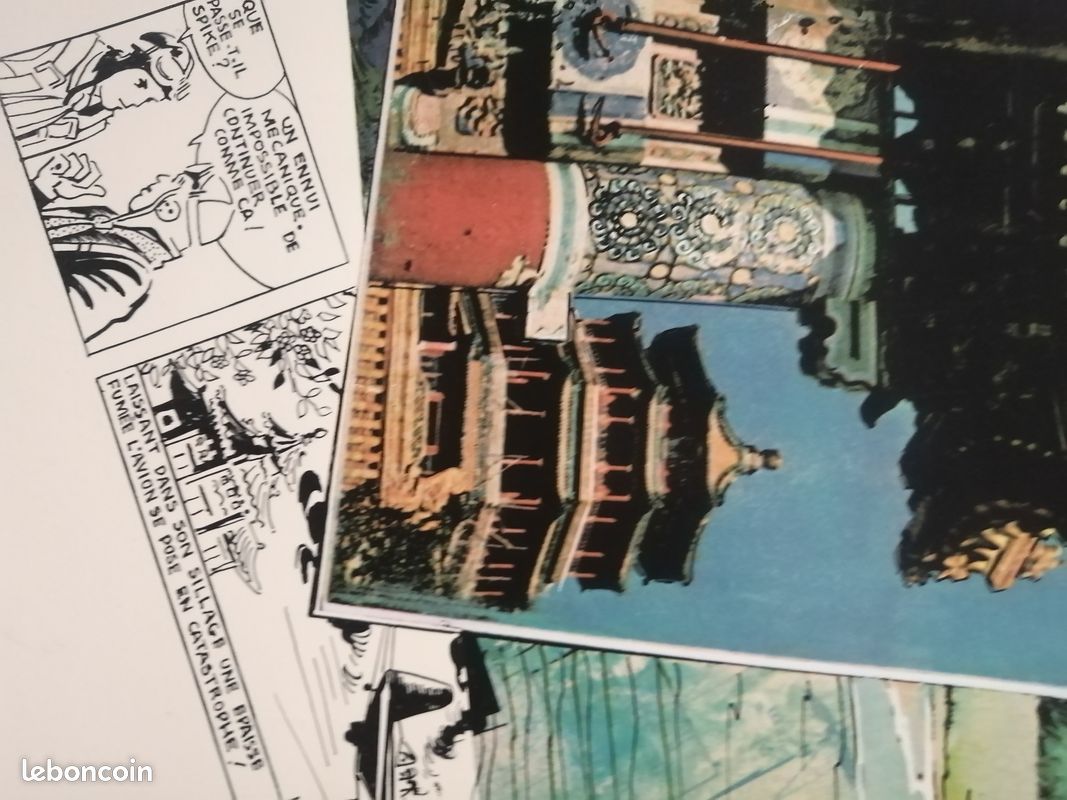 Lithographie grand modele paris/pekin daniel Authouart d'occasion (image 5)