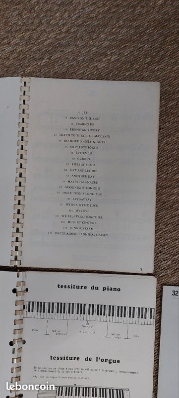 Partitions et méthodes de piano (image 4)