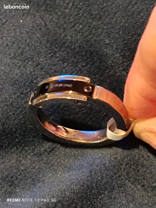 Bague neuve provenance bijouterie de luxe homme taille 62 design