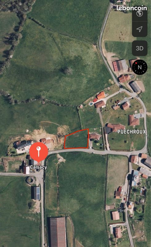 Terrain constructible · à Maurs · 25 000 €
