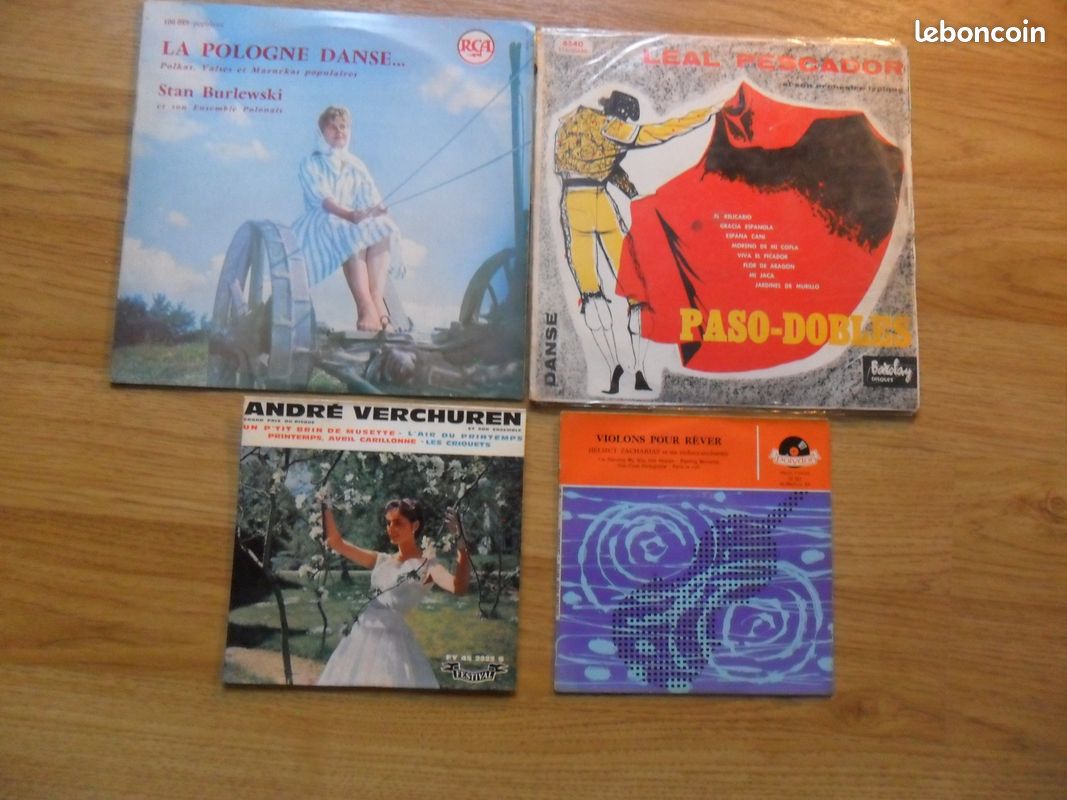 Lot vinyles rétro divers (14) (image 5)