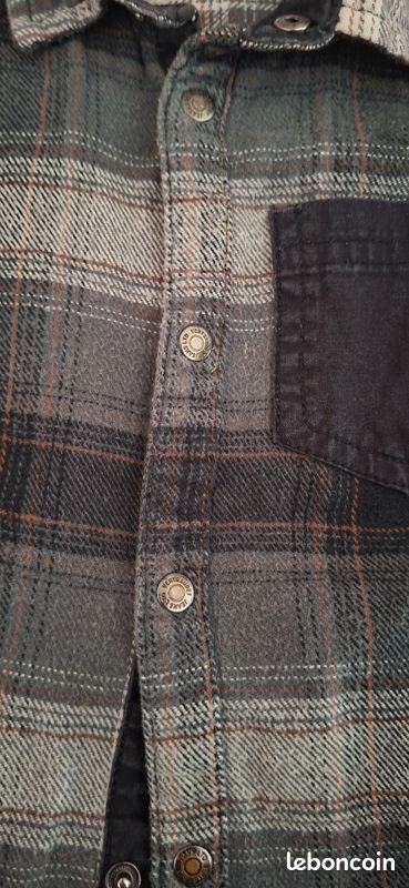Chemise garçon 7 ans en coton marque verbaudet (image 9)
