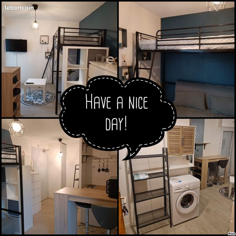 Appartement 1 pièce 17 m² · à Pornichet · 17 m² · 420 €/mois