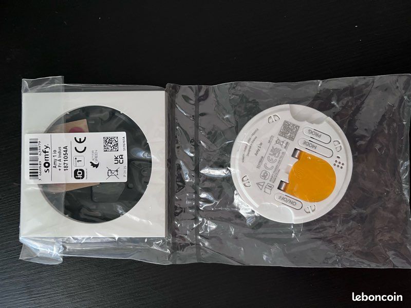 Somfy Amy 1 io – Télécommande murale 1 canal io-homecontrol – Neuve (image 1)