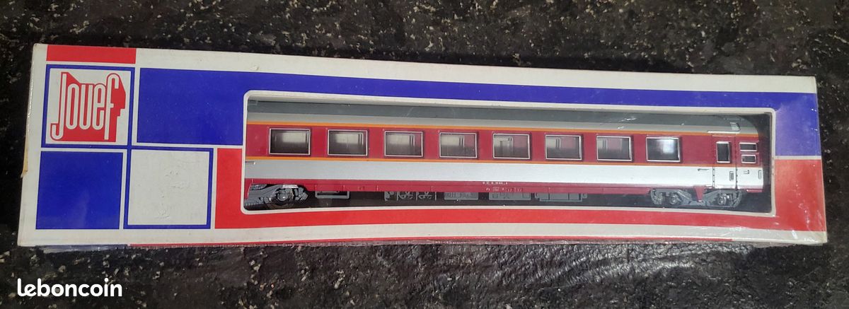 Jouef 6575 Ho Sncf Wagon Trémie Bogie Fond Ouvrant Rhône-Poulenc Neuf Boite Tric