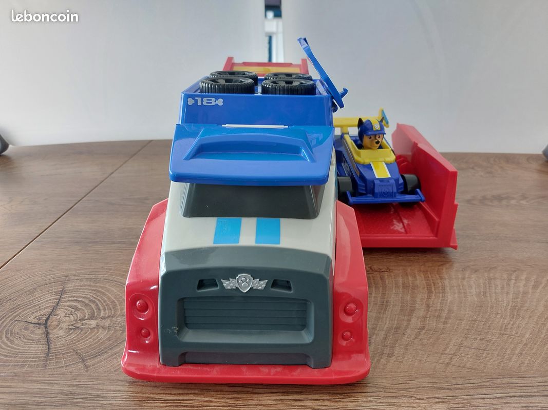Paw Patrol Pat Patrouille Jouet - Camion de Pompiers Pat Patrouille