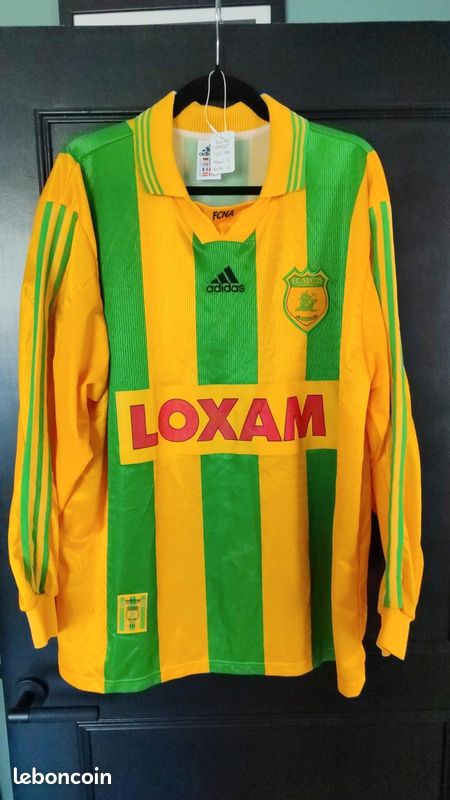 Fanion foot wimpel pennant FCN FCNA NANTES Envoi