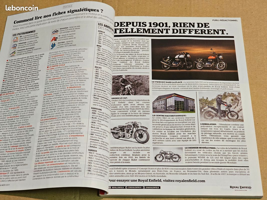 Revue Moto Journal Hors Série de 2019 – Toutes les Motos du Monde – 634 (image 5)