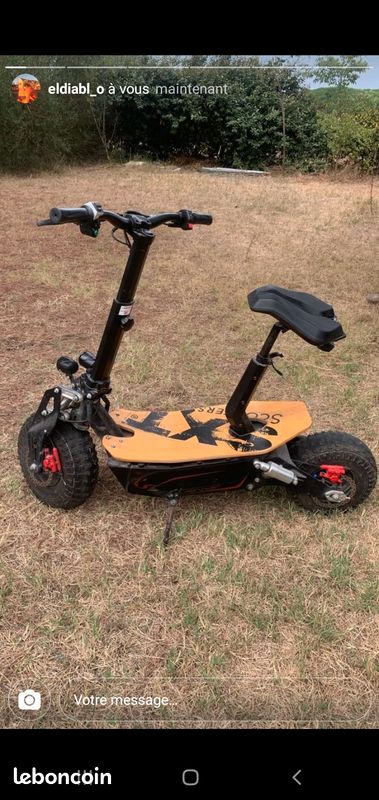 Vends 2 trottinettes électriques ensemble ou seules (image 1)