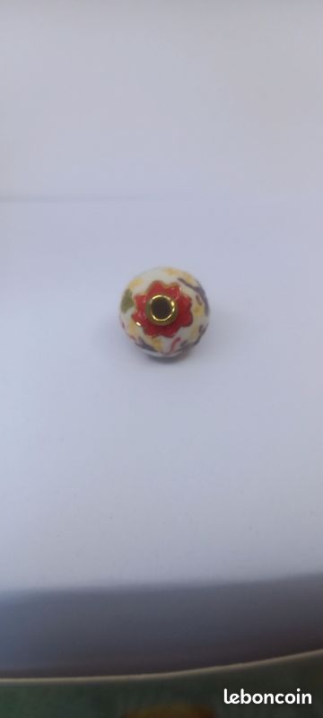 Fève "Vase boule Petrouchka" Longwy (image 2)